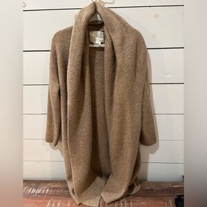 Anthropologie long sweater jacket